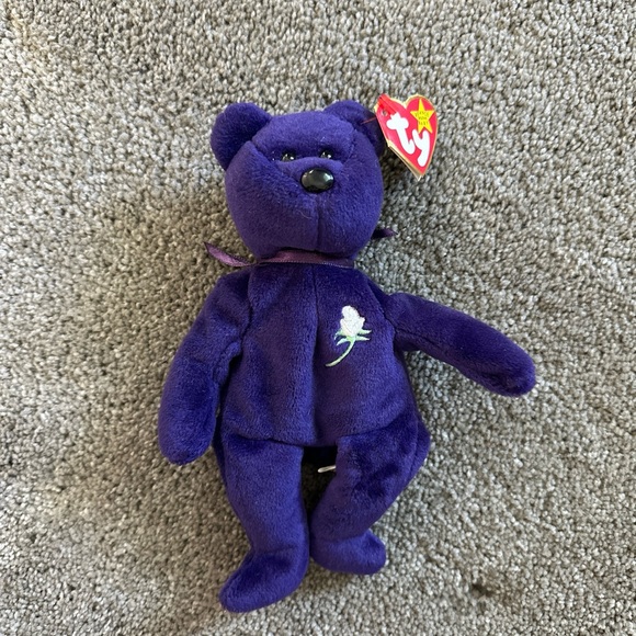 First Edition Princess Diana Ty Beanie Baby Bear. - Picture 3 of 6